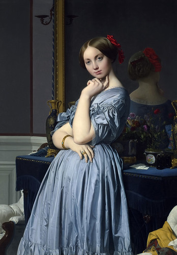 Comtesse d'Haussonville, Jean-Auguste-Dominique Ingres,1845