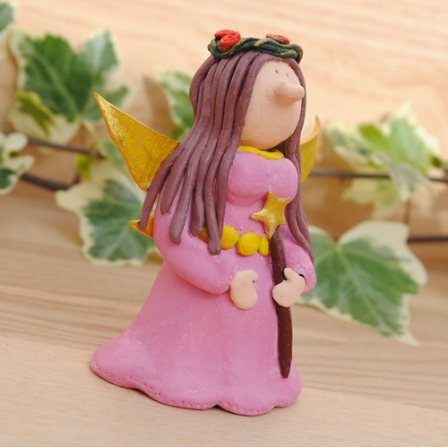 Handmade clay fairy