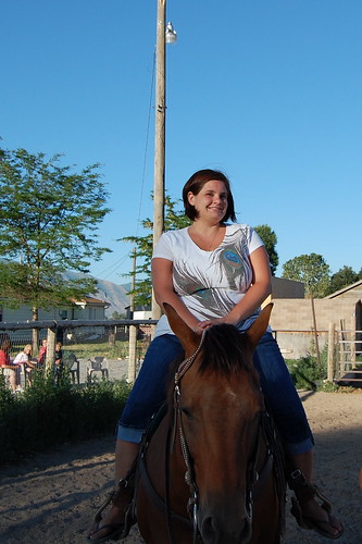 I'm on a horse, and NO I did not like it.