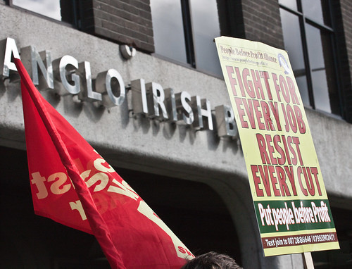 Irish demo against the cuts, 2010