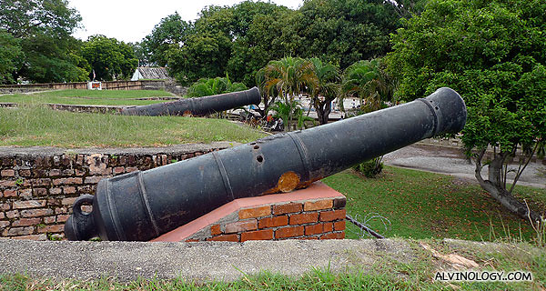 Ancient cannons