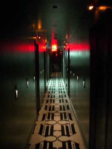 Hallway at the Night Hotel