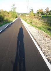 Too much shadow on the Springwater Trail