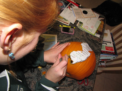 Making of The Jersey Pumpkin 1