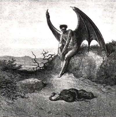 Lucifer, the fallen angel