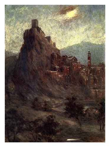 020- La Ciudadela en Corté-Corsica-1909-Edwin A. Norbury