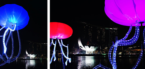 Giant squids attack Marina Bay Sands!
