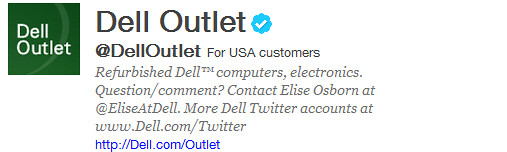 dell outlet - “offering relevant information that people are interested in is key.”