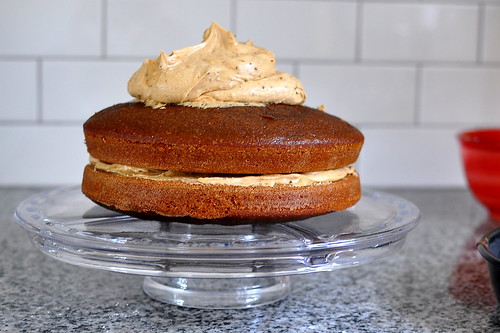 Coffee Cake with Coffee Frosting