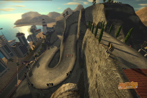 ModNation Racers for PS3: Switchbacks and Stairs