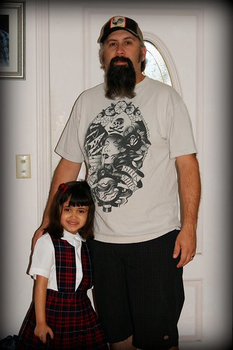 1st Day of Kinder w/ Dad