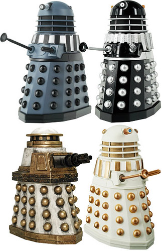 new Doctor Who Dalek set,