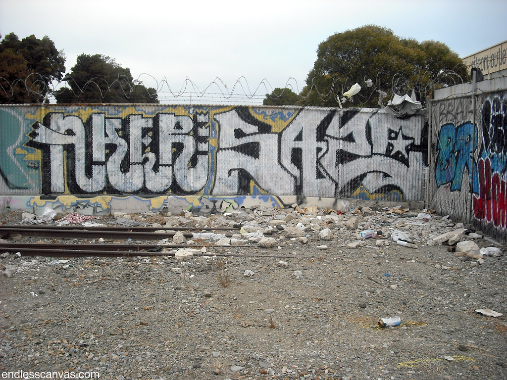 AKER, SAZE graffiti - Oakland, Ca