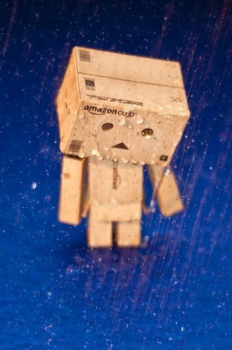Danbo works well looking sad This was again shot with the 50mm f18 lens 