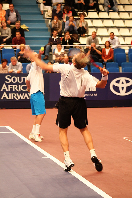 Stefan Edberg and John McEnroe