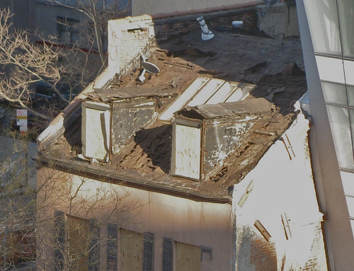 35 Cooper SQ.: Destroyed Roof Detail