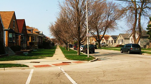 Springtime in Elmwood Park Illinois USA. Sunday, April 10th, 2011. by Eddie from Chicago