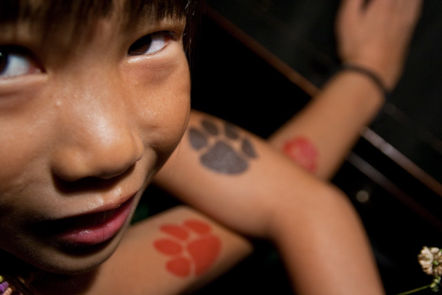 Qiqi Cat Paw Tattoo July 26, 20101
