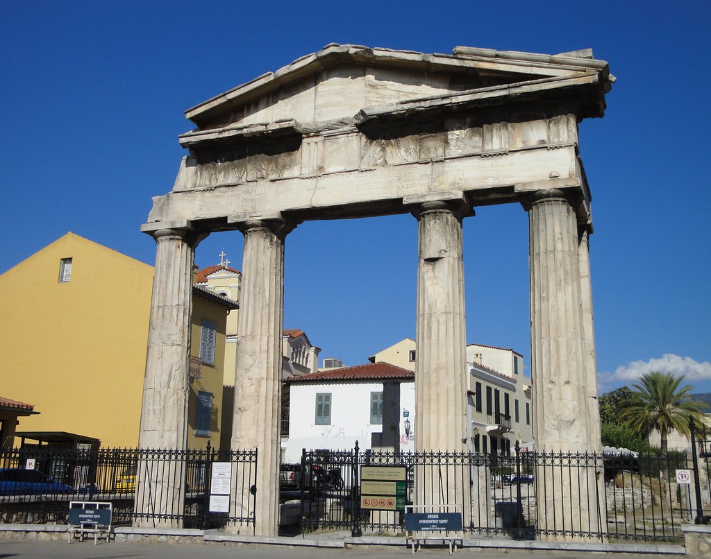Gate of a Roman market
