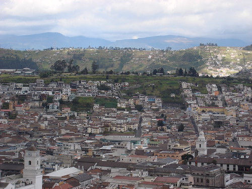 Quito - City as Seen from Yaku Museo del Agua #2