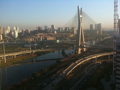 View from my room on 17th floor Grand Hyatt Sao Paulo