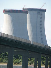 Cooling towers at Brayton Point Power Station, Somerset, MA