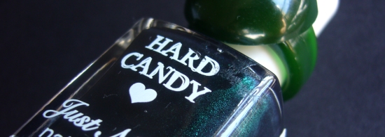 Hard Candy Envy Blackened Green Shimmer Nail Polish