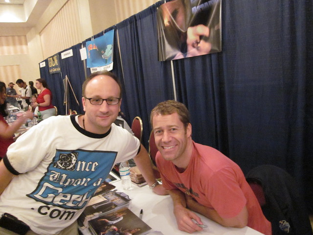 Colin Ferguson (Sheriff Jack Carter from Eureka) and Shag at Dragon*Con 2010