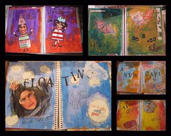 some of my latest art journaling