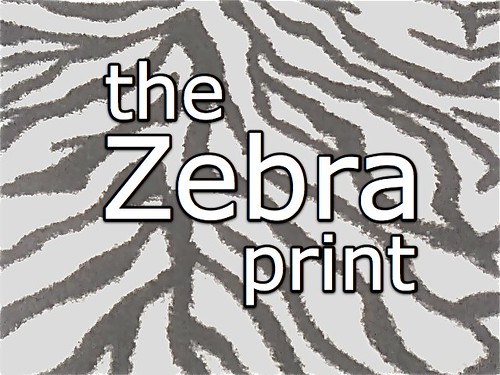 the Zebra print