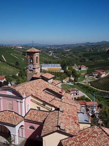 View from the town of Barolo