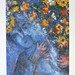 Chagall - Amoureux au bouquet, 1954-55