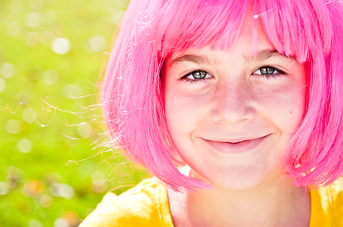 Mac's Pink Wig