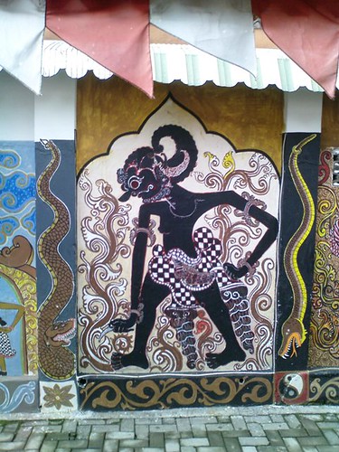 wayang mural