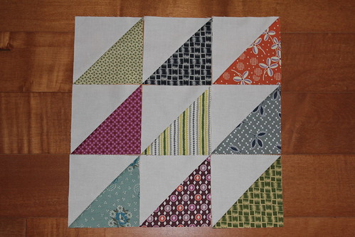 Half square triangle arrangement 1