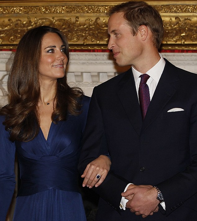 engagement ring Prince William and Kate Middleton