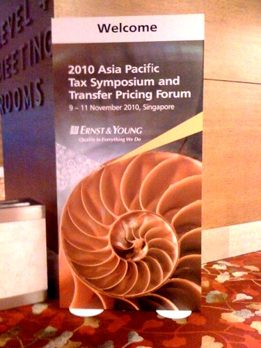 caricature live sketching for 2010 Asia Pacific Tax Symposium and Transfer Pricing Forum (Ernst & Young) - a