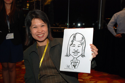 caricature live sketching for 2010 Asia Pacific Tax Symposium and Transfer Pricing Forum (Ernst & Young) - 2