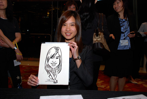 caricature live sketching for 2010 Asia Pacific Tax Symposium and Transfer Pricing Forum (Ernst & Young) - 16