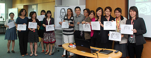 Caricature Workshop for AIA Tampines - Day 3 - 19