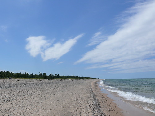 Clouds over Lake Superior at Vermillion