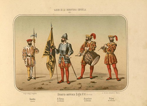 006- Álbum de la Infantería Española..-1861- conde de Clonard