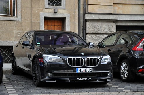 Alpina B7 Black. BMW Alpina B7 Bi-turbo