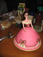 Pirate Barbie birthday cake
