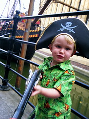Pirate at the Golden Hinde