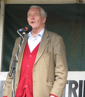 Tony Benn at the Burston Strike School Rally 2010
