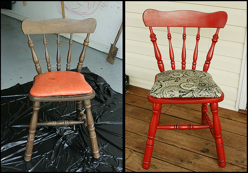 chair-before and after