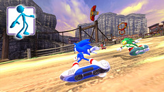 Sonic Free Riders - TGS Screens