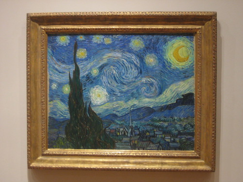 The Starry Night, June 1889, Vincent van Gogh _7454