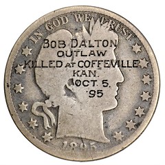 Bob Dalton Outlaw counterstamp